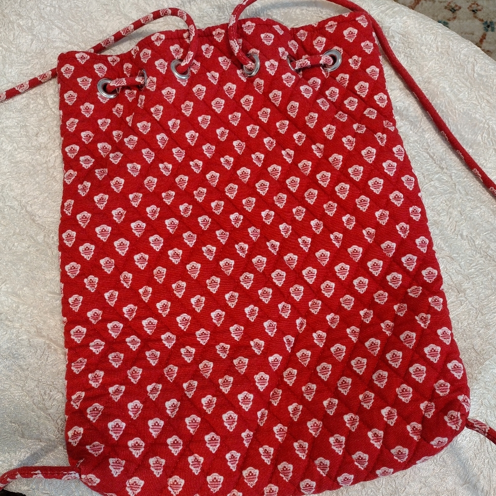 Vera Bradley Mini Backpack Drawstring - Picture 2 of 4